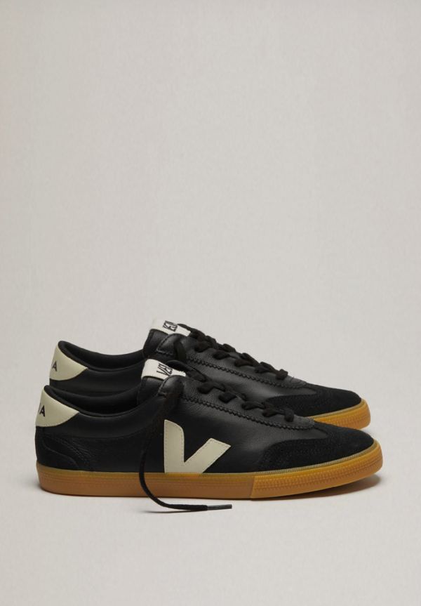 SNEAKER VOLLEY LEATHER BLACK
