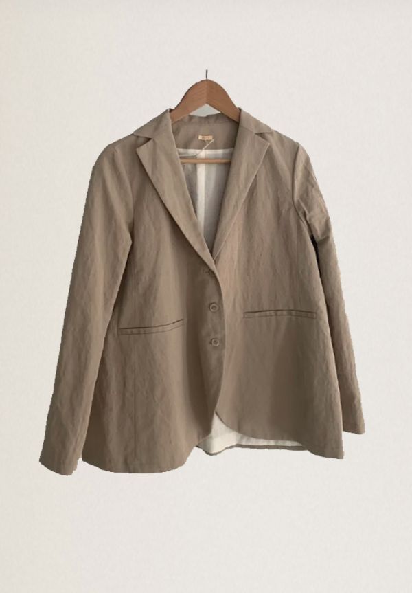 CHAQUETA P1926/TS864 ECRU