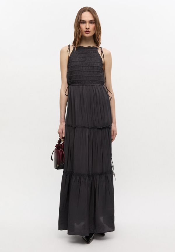 VESTIDO HABOTAI MAXI SMOCK W0571