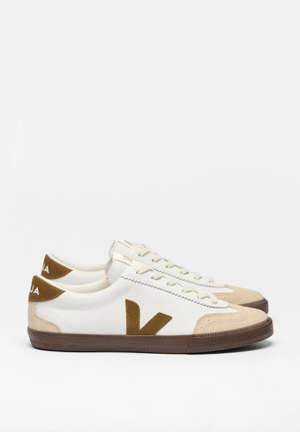SNEAKER VOLLEY WHITE TENT BARK