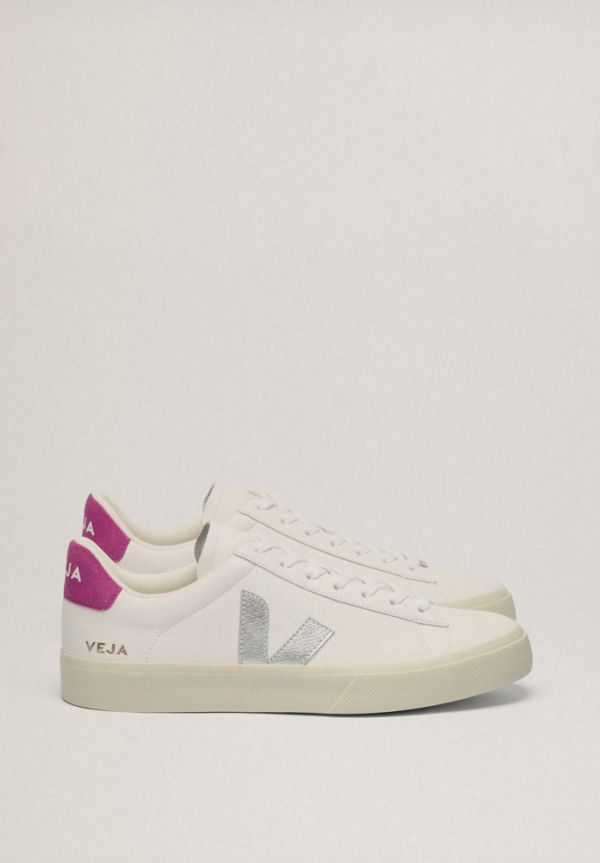 SNEAKER CAMPO WHITE SILVER ULTRAVIOLET