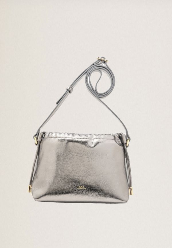BOLSO SAC NINON MINI DARK SILVER