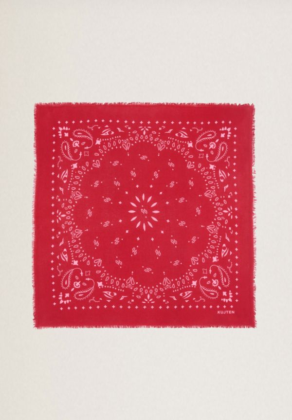 FOULARD HACHIKO ROUGE
