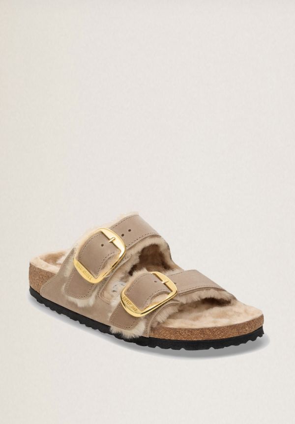 SANDÁLIA ARIZONA BIG BUCKLE NATURAL TABACCO