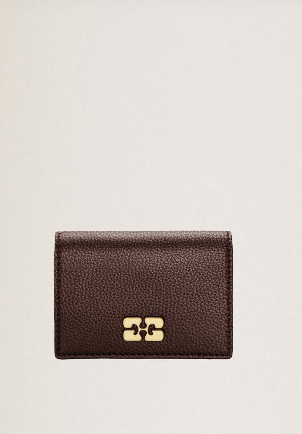 CARTERA HOLDER GRAINED COFFEE