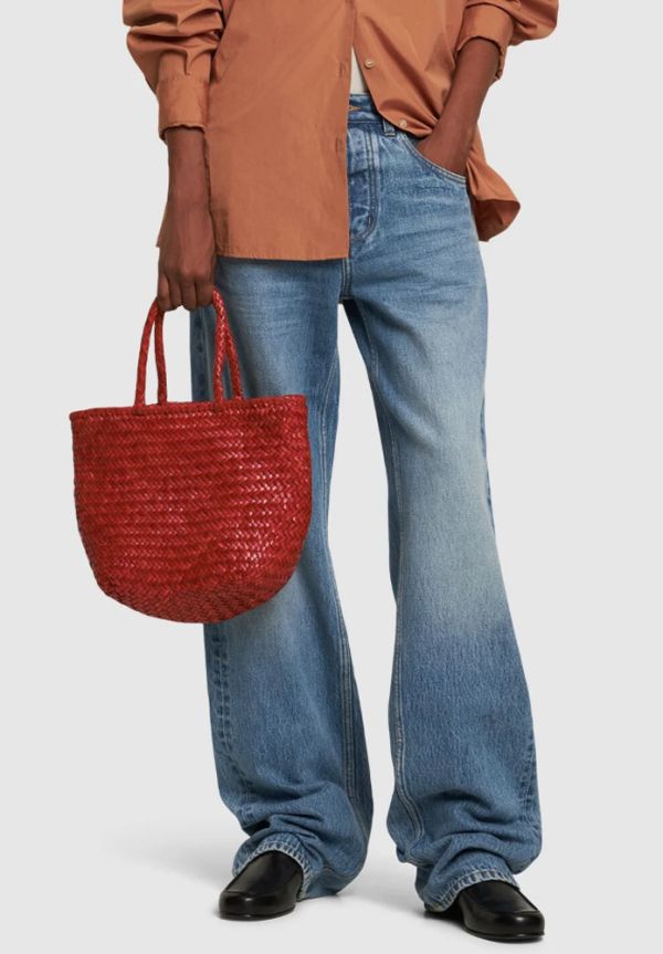 BOLSO GRACE BASKET SMALL RED