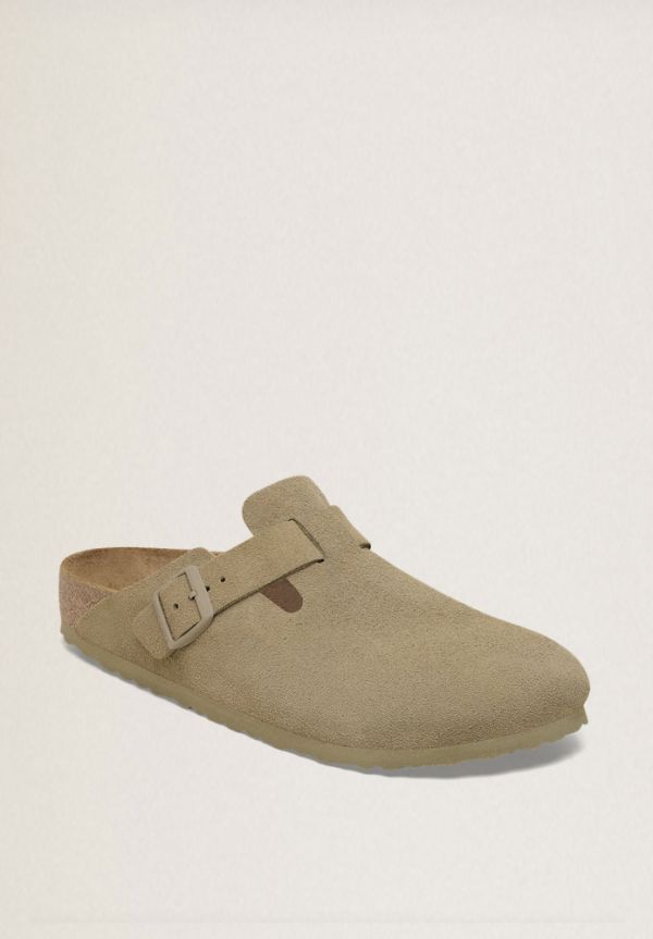 SANDÁLIA BOSTON SUEDE FADED KHAKI