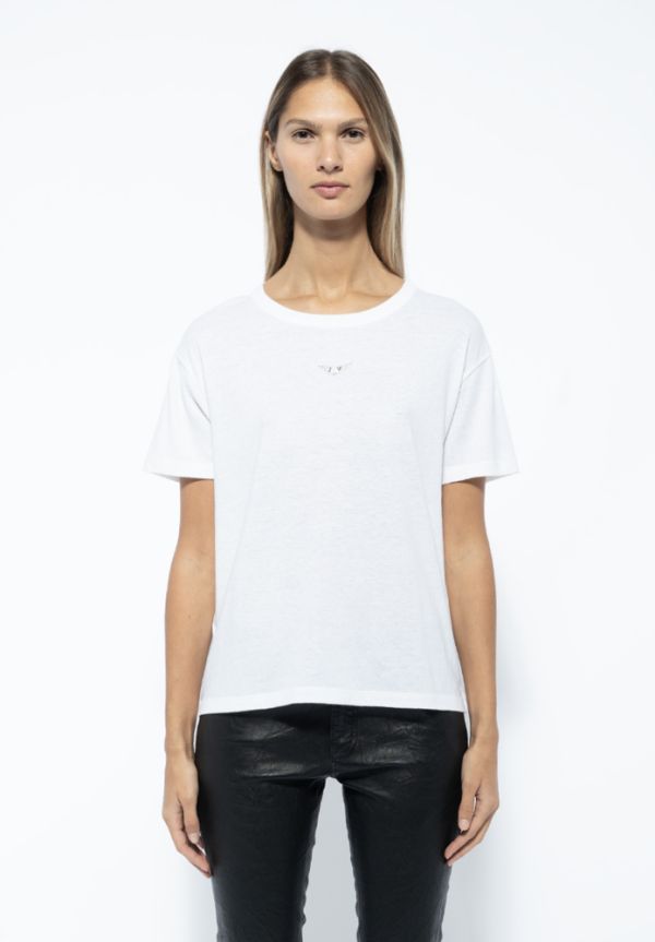 CAMISETA MARTA STRASS JWTS01669 W