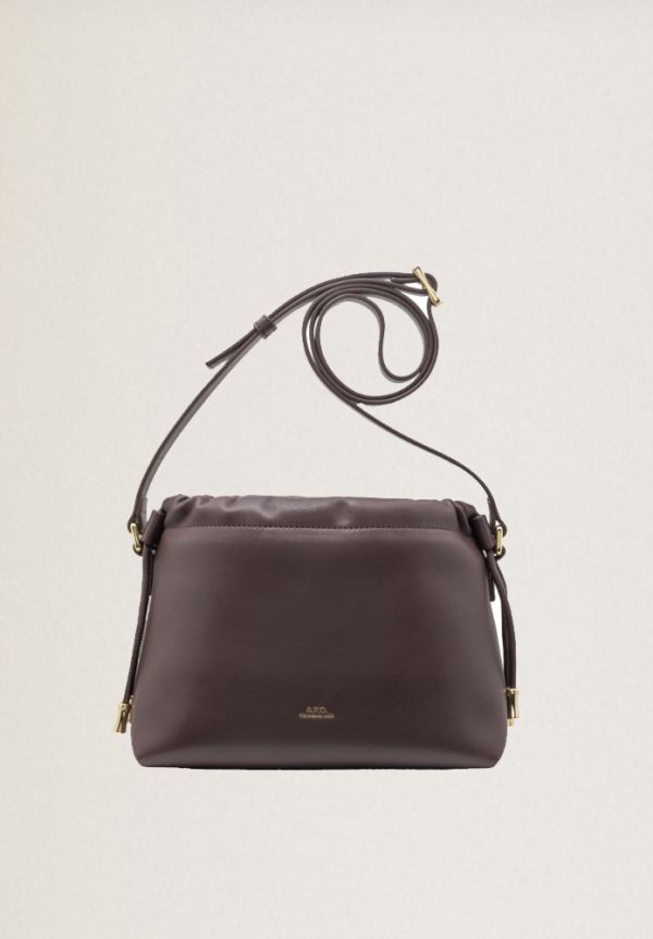 BOLSO SAC NINON MINI DARK BROWN