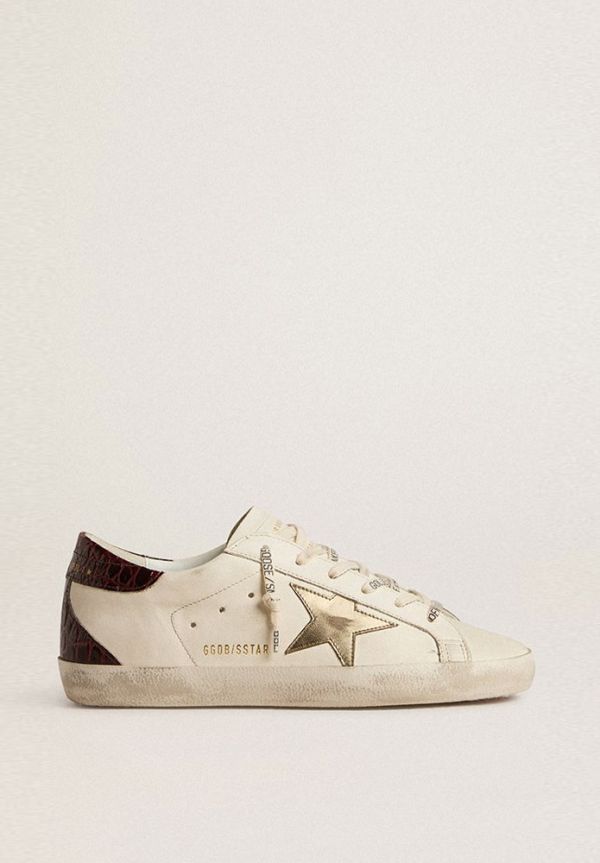 SNEAKER SUPER STAR LAMINATED COCCO PRINT 82996